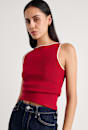 Lydia Contrast Knit Tank
