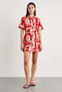 Ceezee Linen Shirt Dress