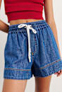 Loe Denim Pull On Short