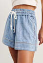 Loe Denim Pull On Short