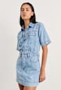 Loe Denim Shirt Dress