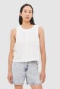 Sutton Linen Tie Top