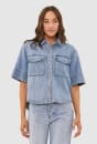 Billie Short Sleeve Denim Shirt