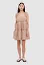 Sara Linen Mini Dress