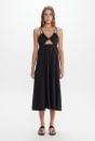 Organic Cotton V Strappy Dress