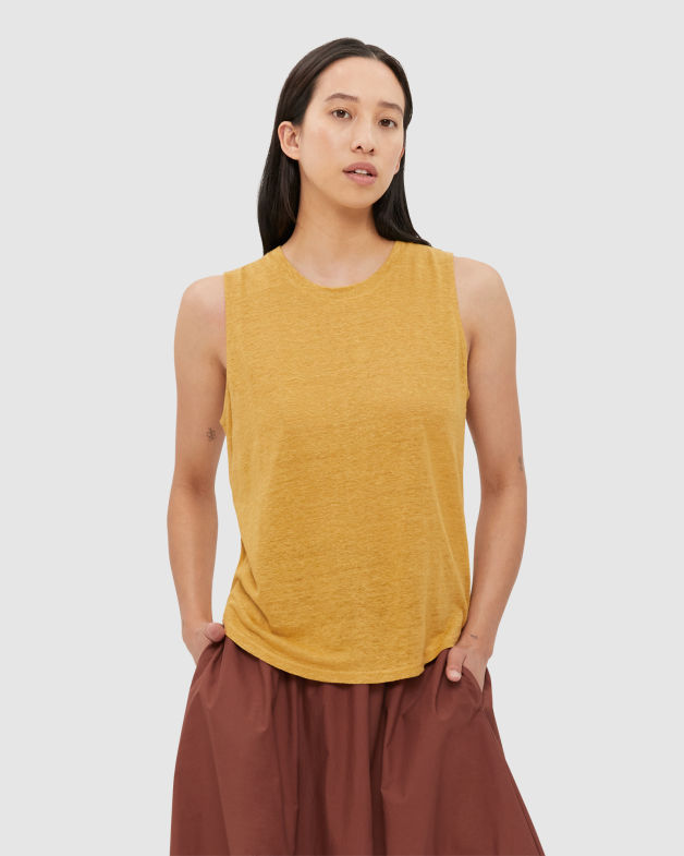 冬の華 【新品・未使用・未開封】LINEN SLUB TANK TOP | jahangirics.ir