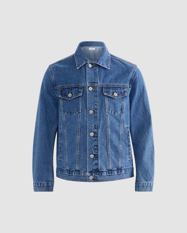 The Unisex Denim Jacket in Faded Vintage | JAG