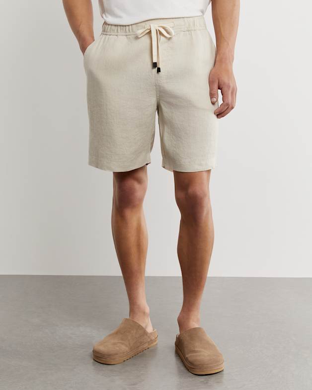 Noah Linen Drawcord Short