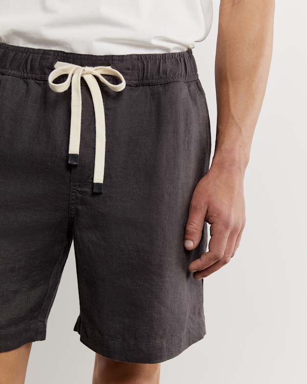 Noah Linen Drawcord Short