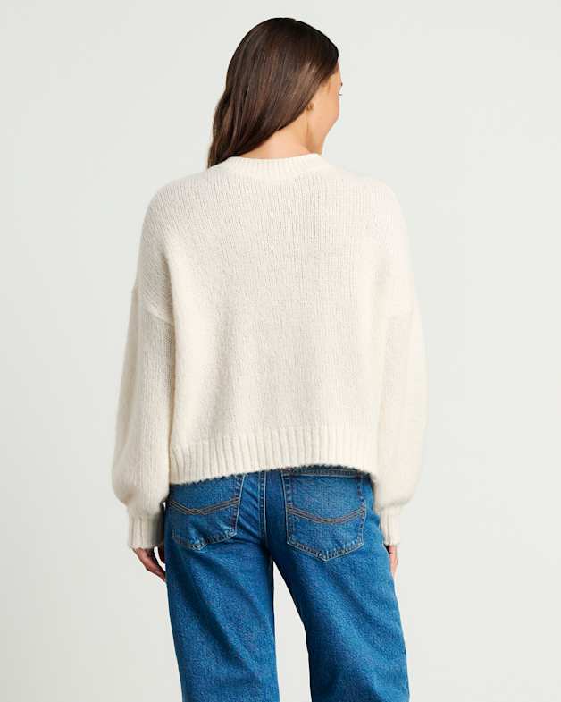 Lily Fluffy Knit Cardigan