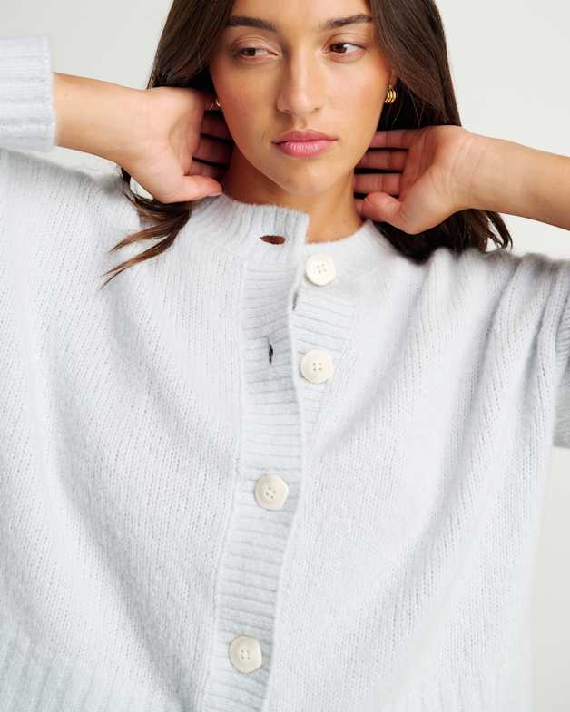 Lily Fluffy Knit Cardigan