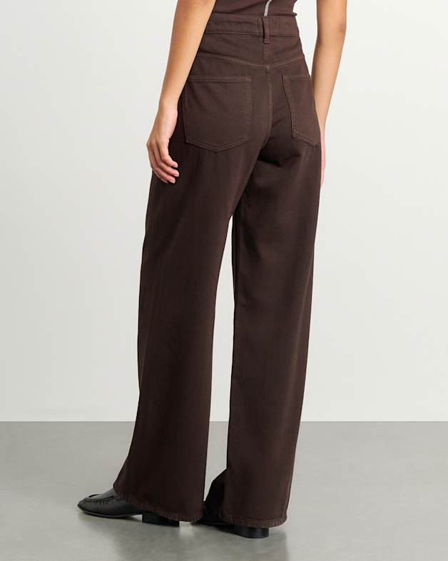 Loe Mid Rise Straight Jean
