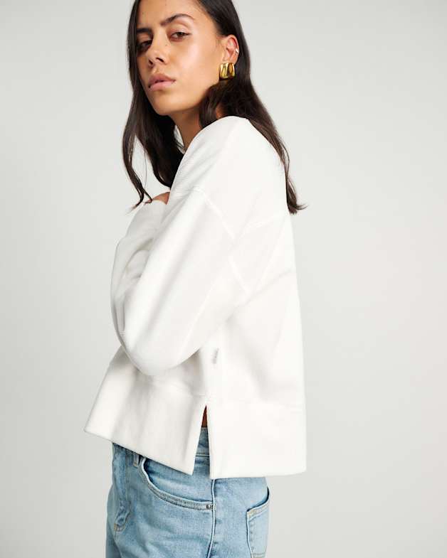 Alyse Cord Long Sleeve Sweat