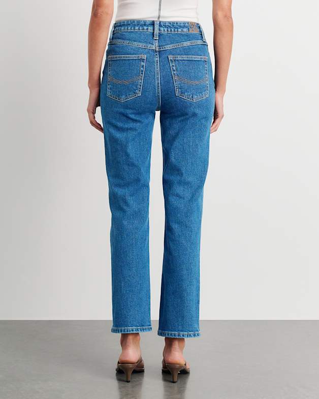 Riley Straight Crop Jean