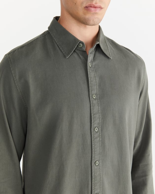 Lyocell Cotton Long Sleeve Shirt JAG