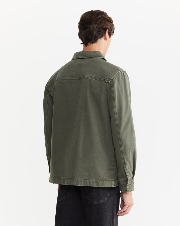 Gray shop shirt jacket