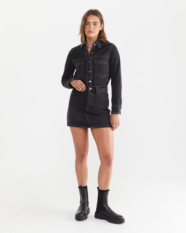 Billie Denim Long Sleeve Shirt JAG