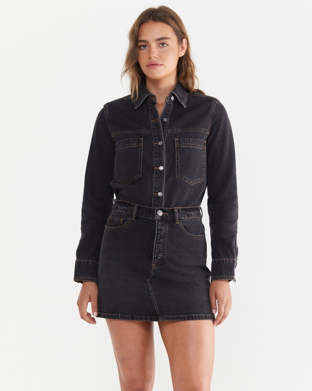 Billie Denim Long Sleeve Shirt JAG