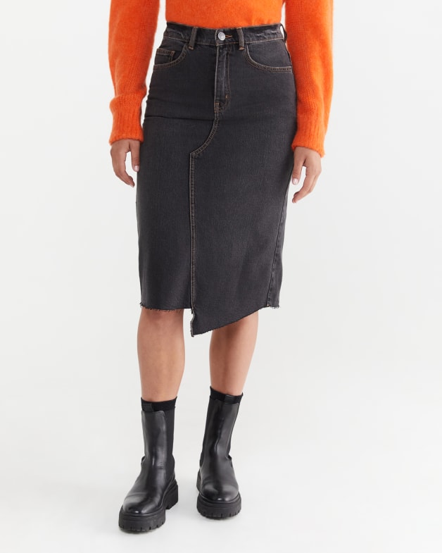 Jag denim 2025 midi skirt