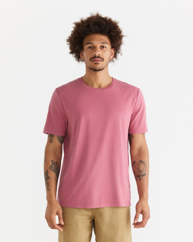 Khai Essential Organic Cotton Tee in Redwood JAG