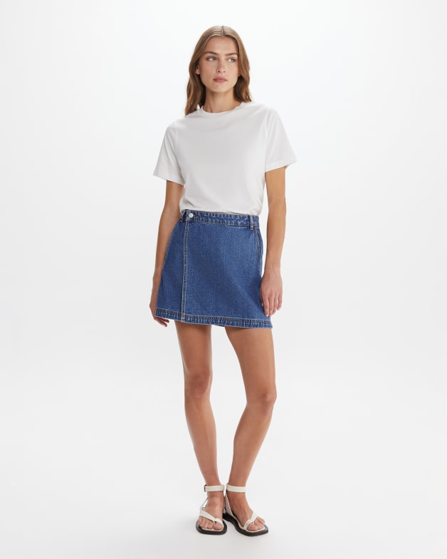 Anais Mini Denim Skirt JAG