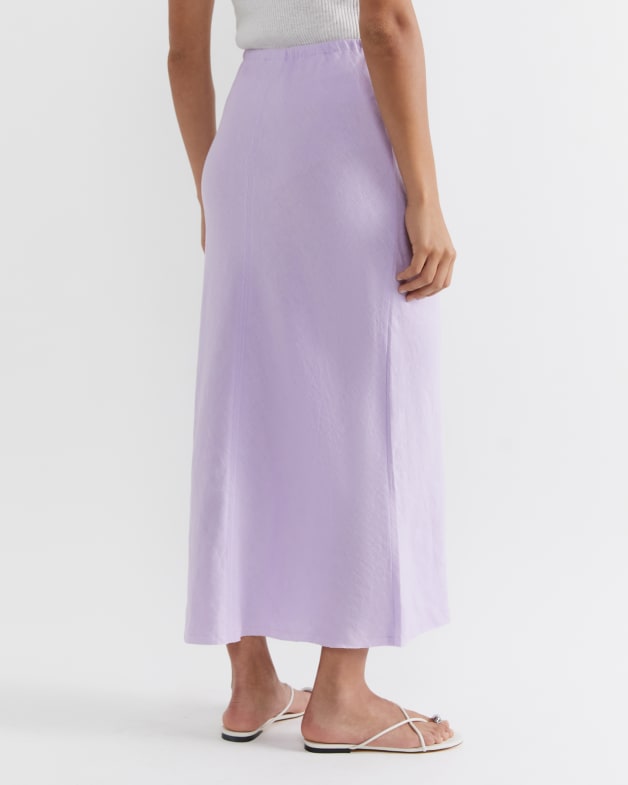 Marcie Easy Linen Slip Skirt JAG