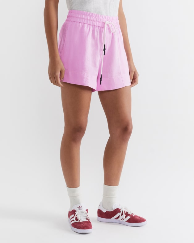 Pink pull on shorts store