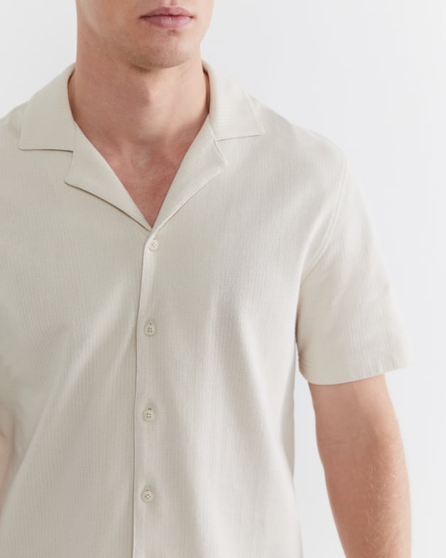Francis Textured Cotton Shirt