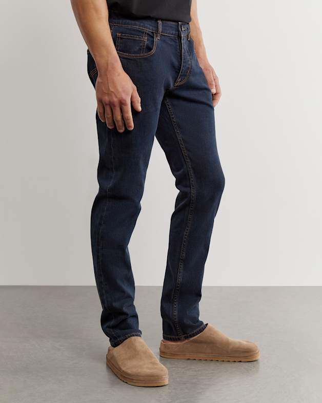 Stan Slim Zip Fly Jeans in Raw Rinse JAG