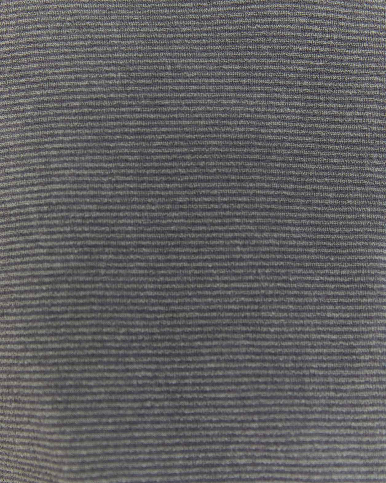 Short Sleeve Terry Polo in GUNMETAL