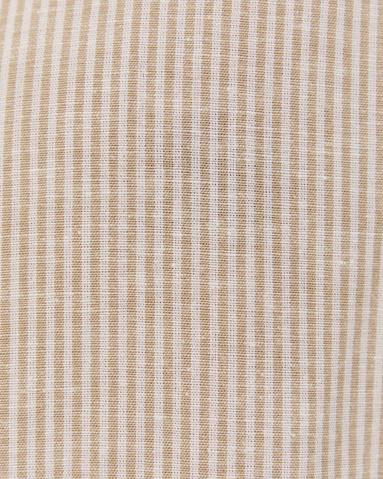 Stripe Lyocell Linen Shirt in WHITE/GELATO