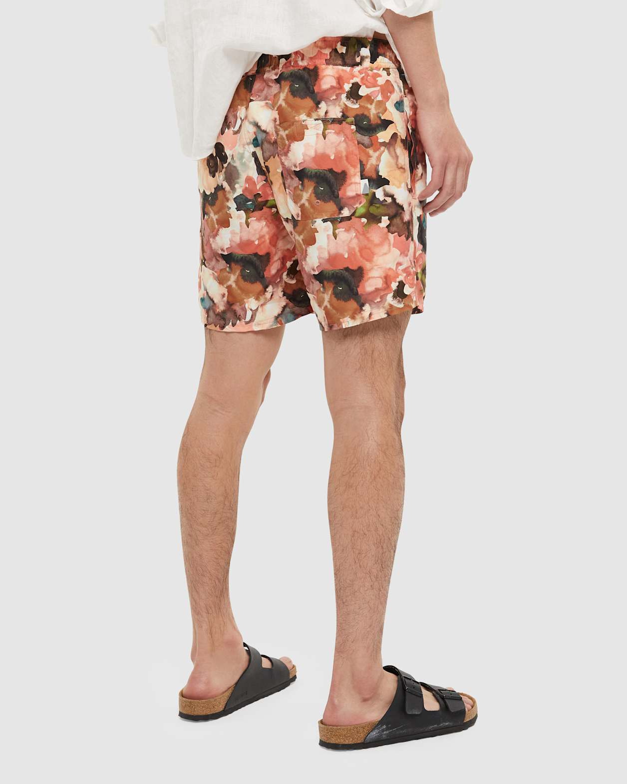 Swim Short in HYDRANGEA