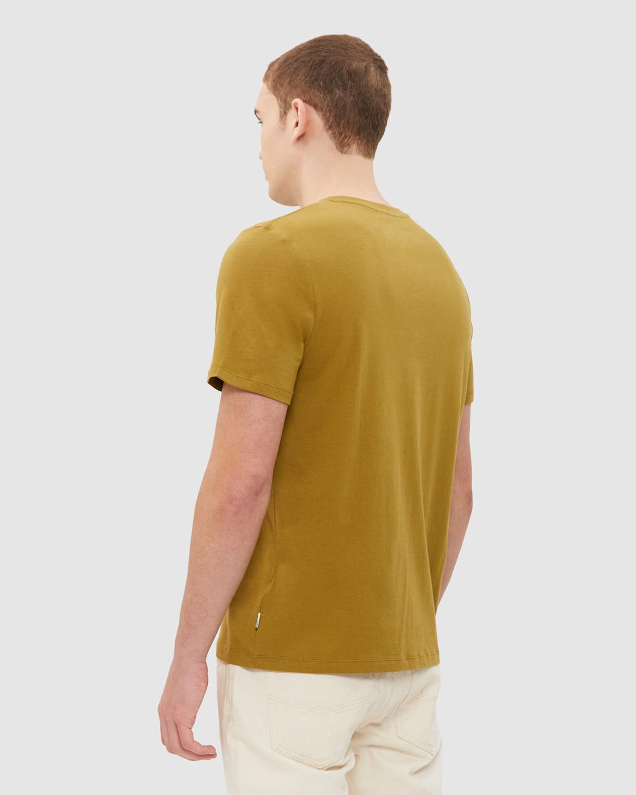 Essential Crew Neck Tee in OLIVE