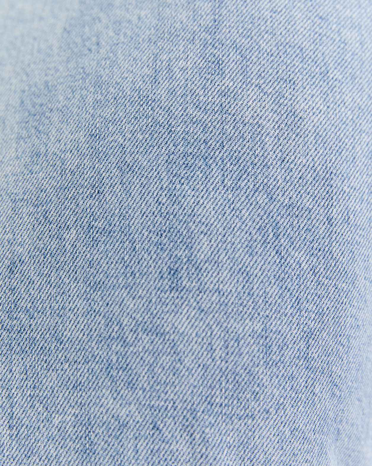 Edward Denim Shirt in LIGHT BLUE WASH