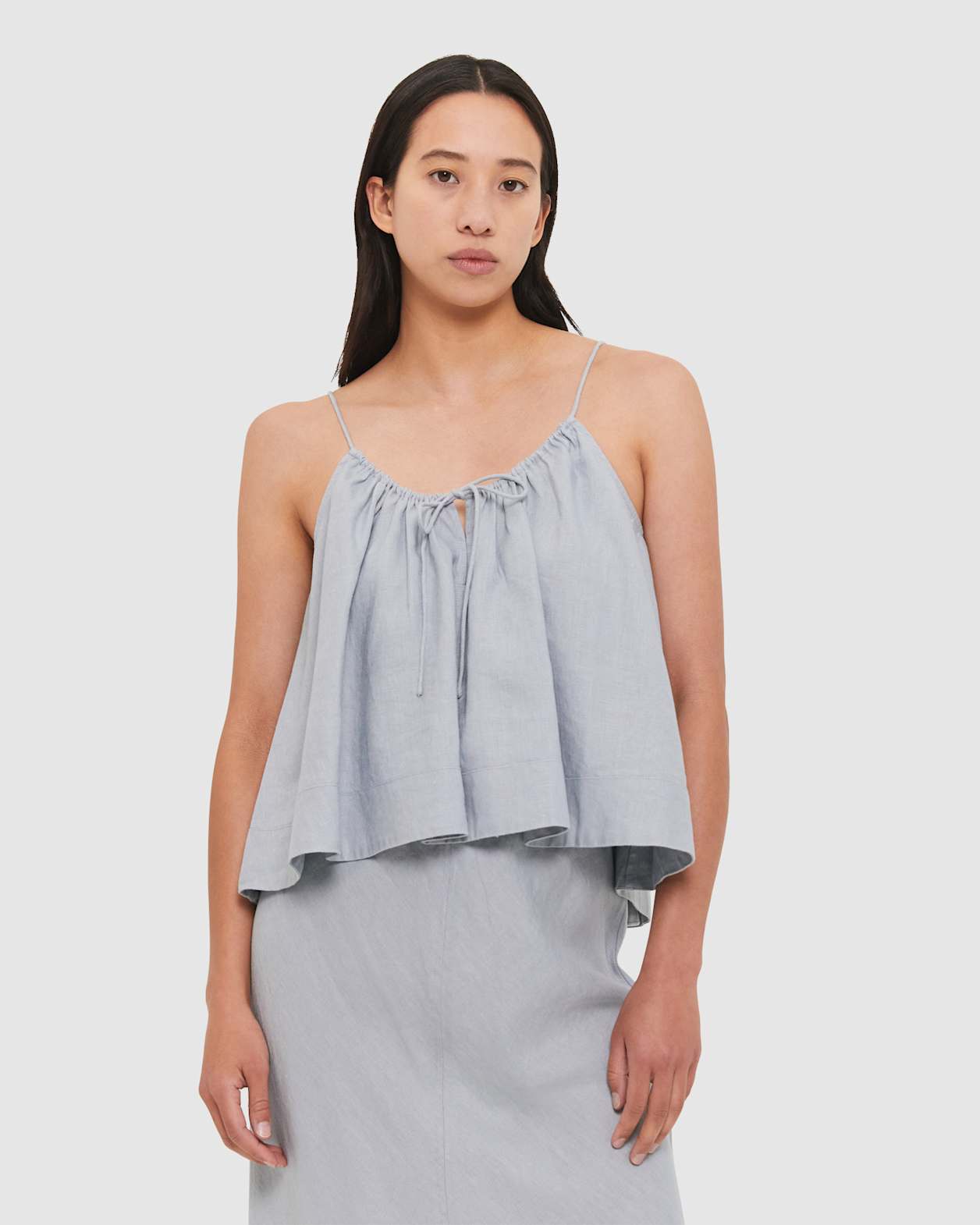 Chelsea Linen Cami in SKY