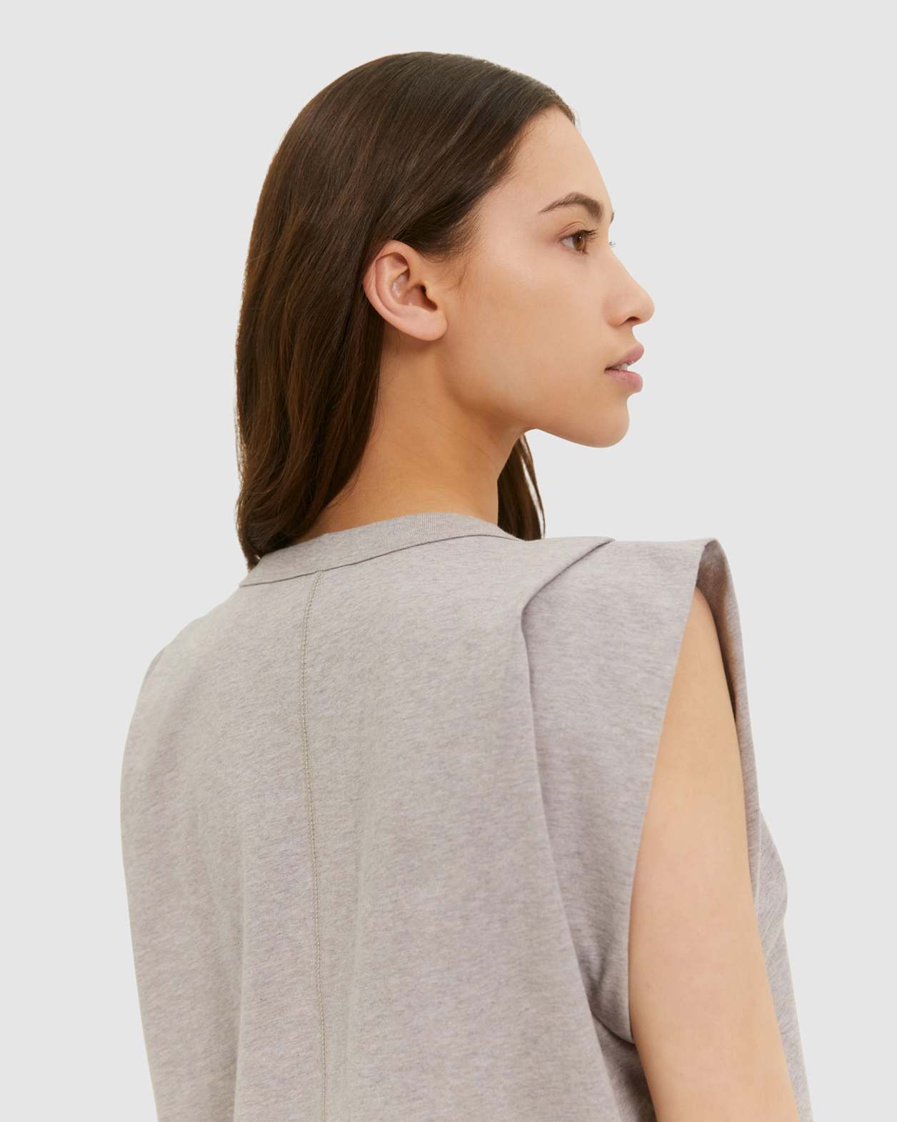 Luna Organic Cotton Tank in MAUVE