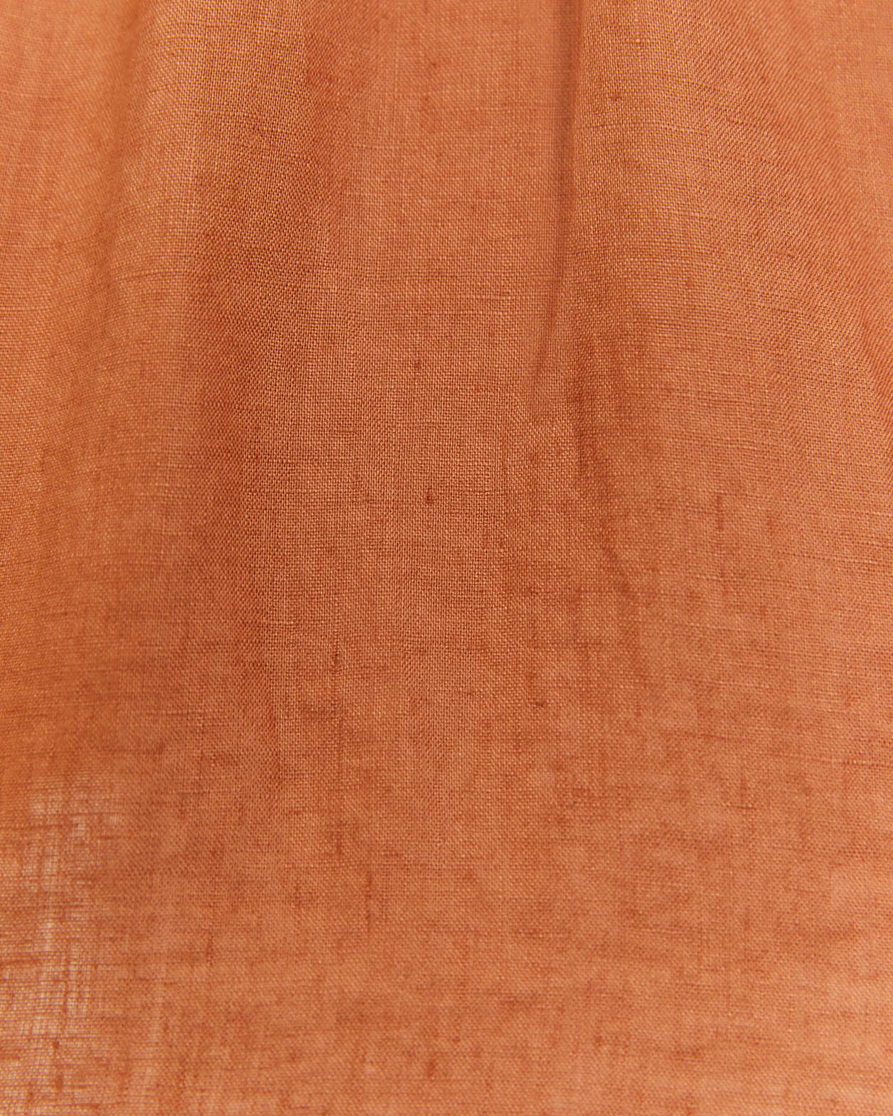 Sutton Linen Top in RUST