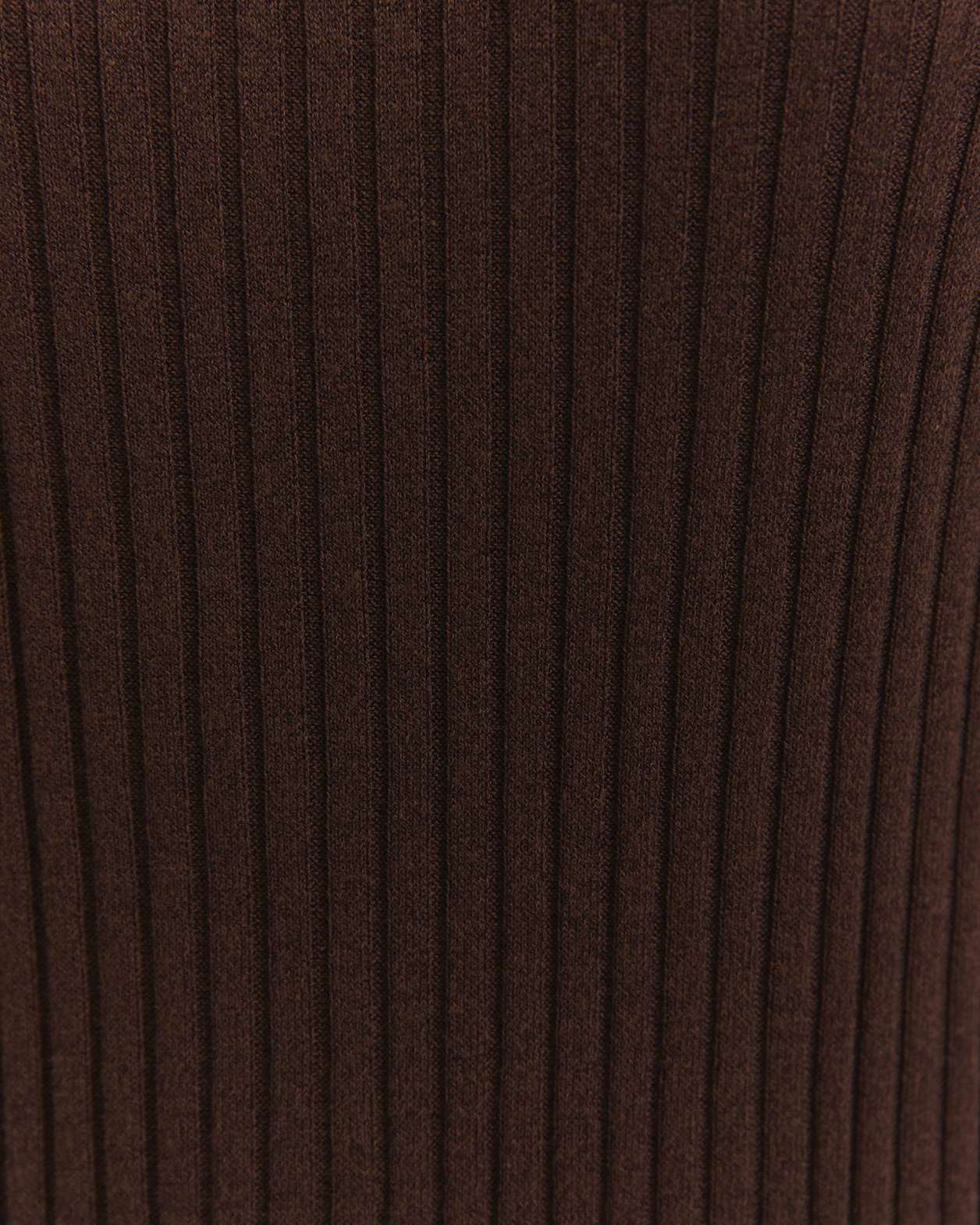 Sadie Knitted Dress in DARK CHOCOLATE