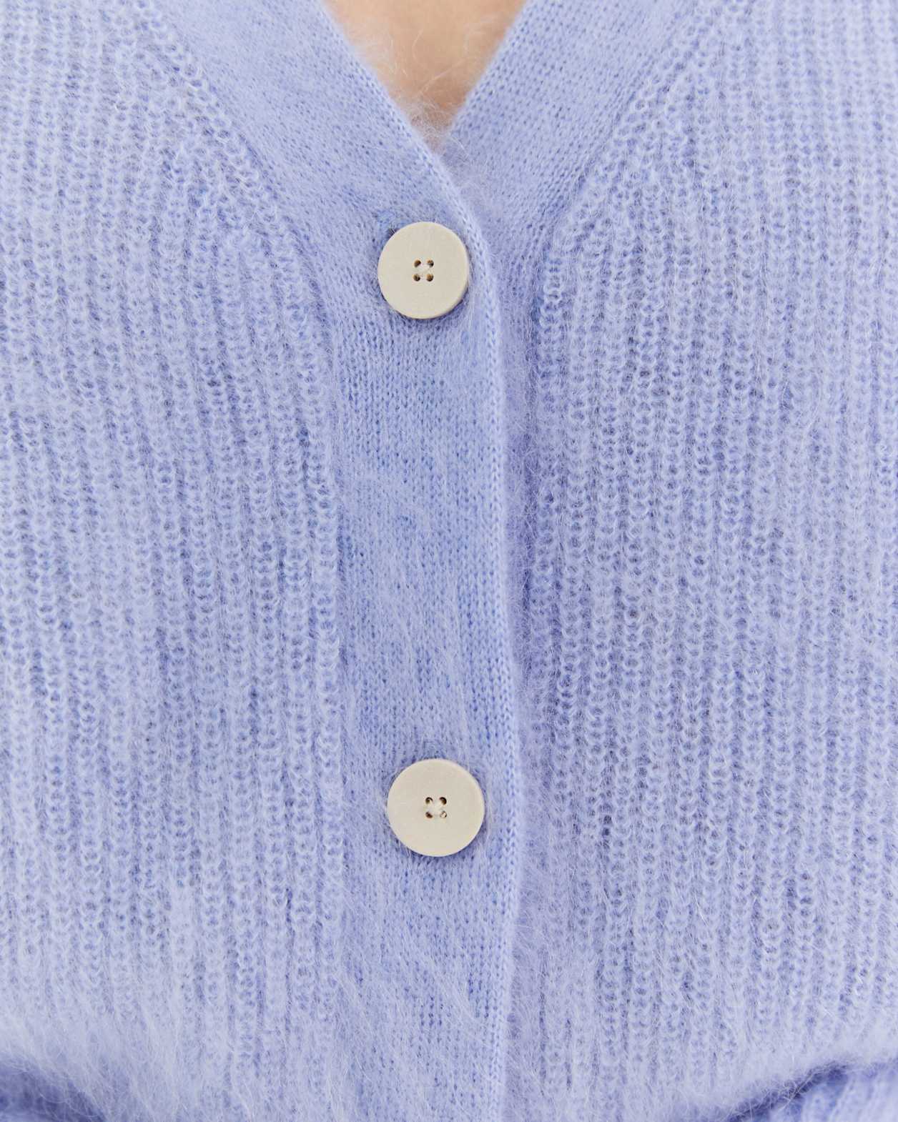 Jane Mohair Oversized Cardigan in SOFT BLUE