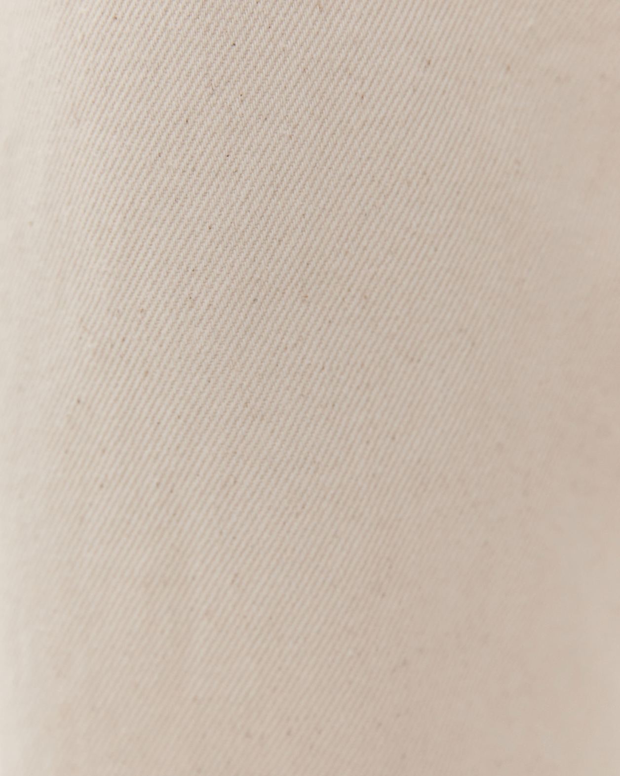 Flynn Straight Twill Jean in ECRU