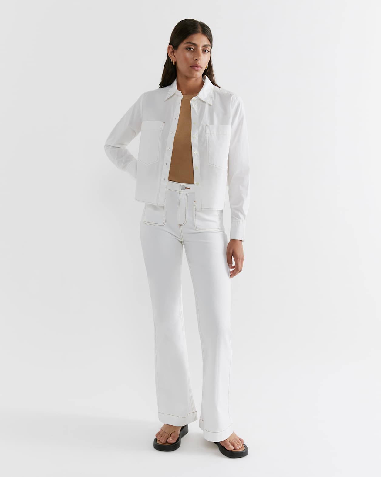 Emery Marine Jean in WHITE
