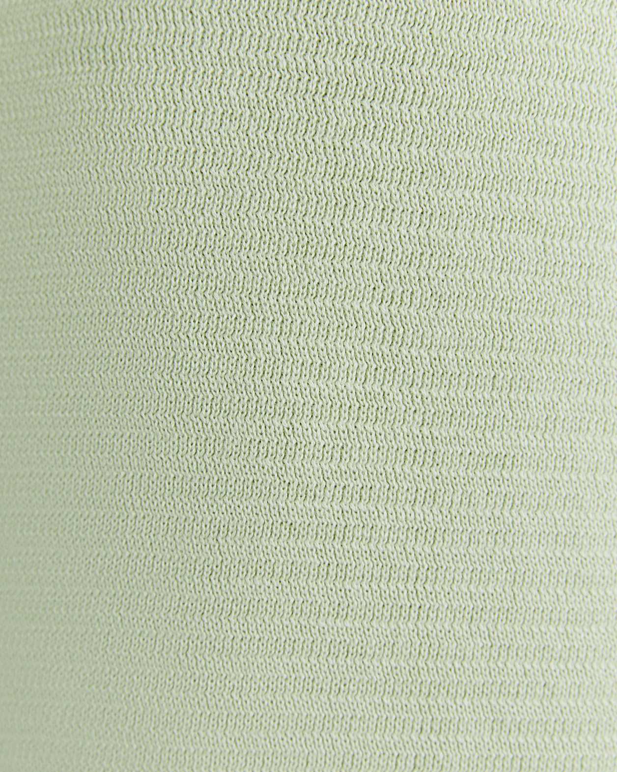 Spencer Knit Polo in SOFT GREEN