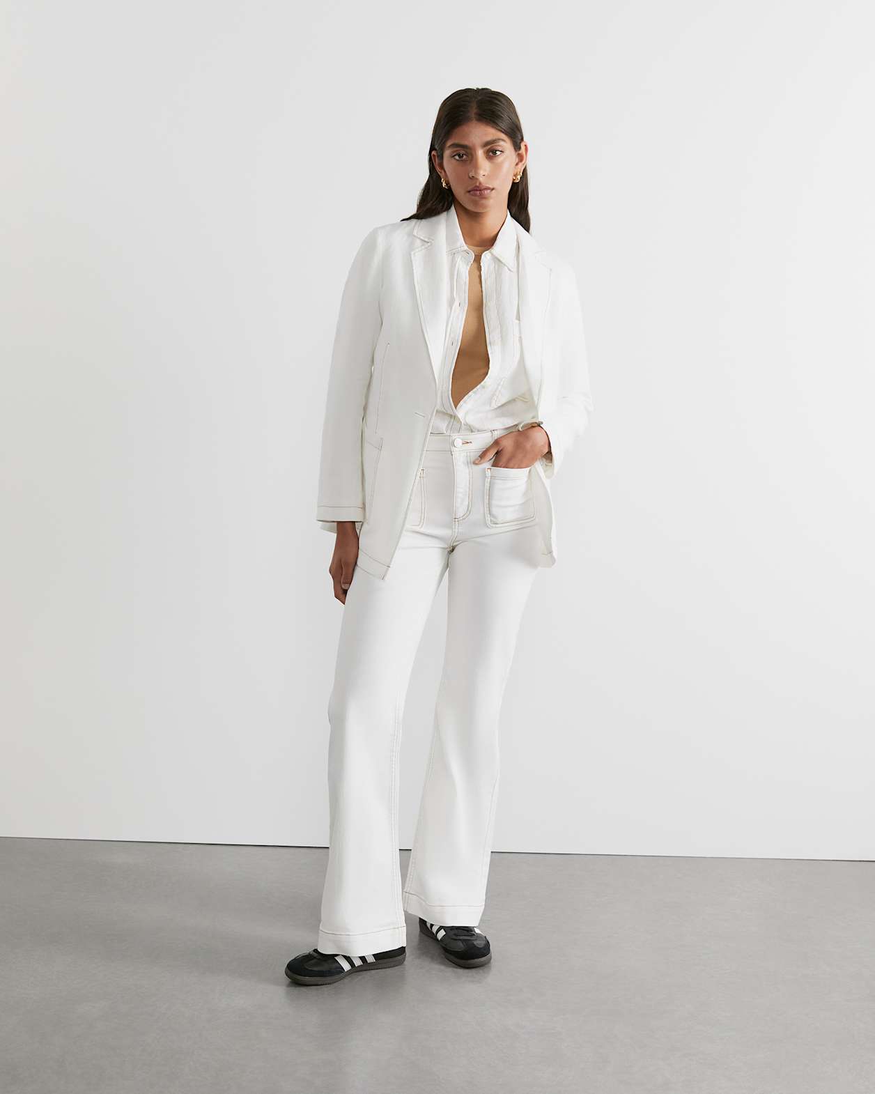 Emery Marine Jean in WHITE