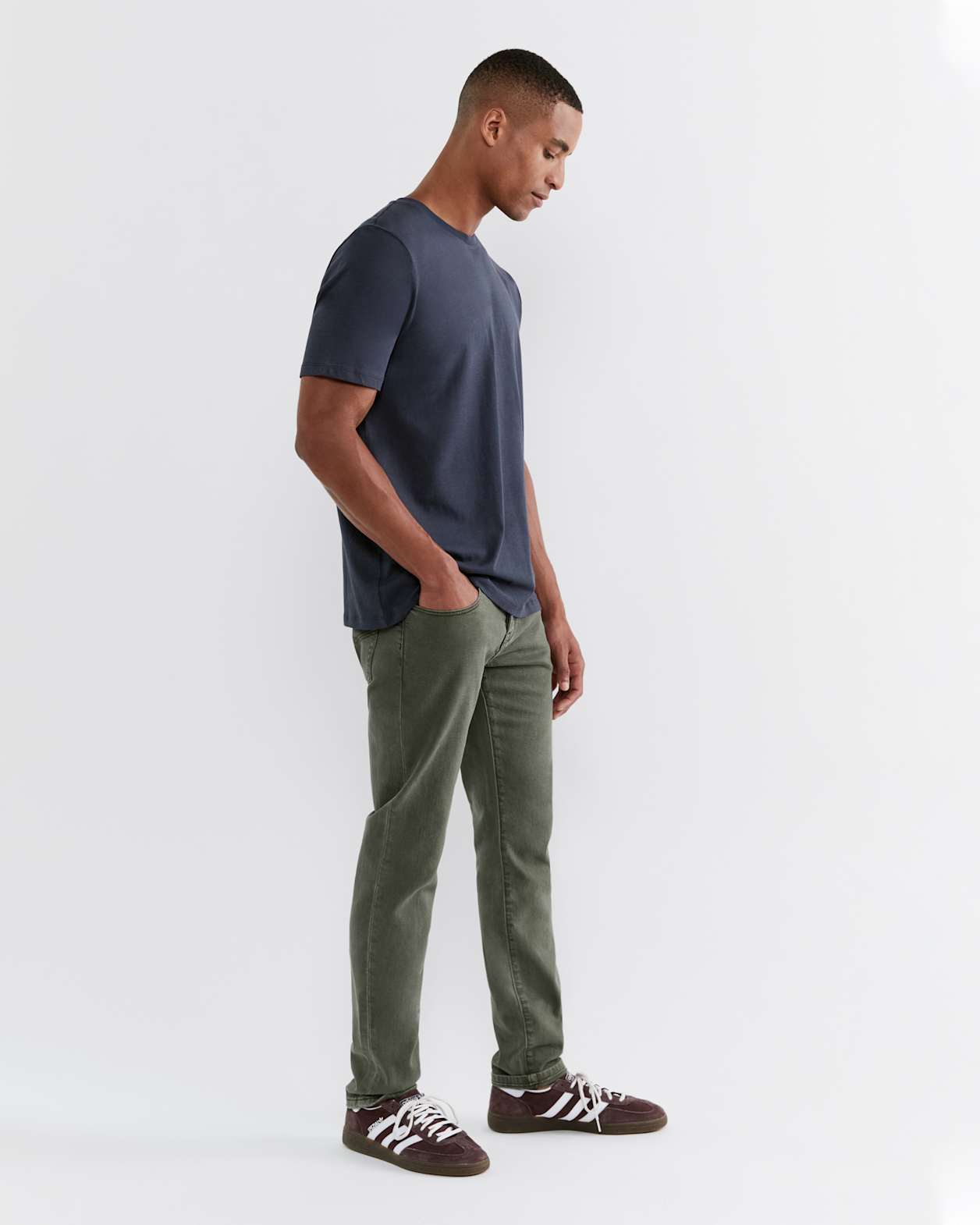 Stan Garment Dye Jean in KHAKI