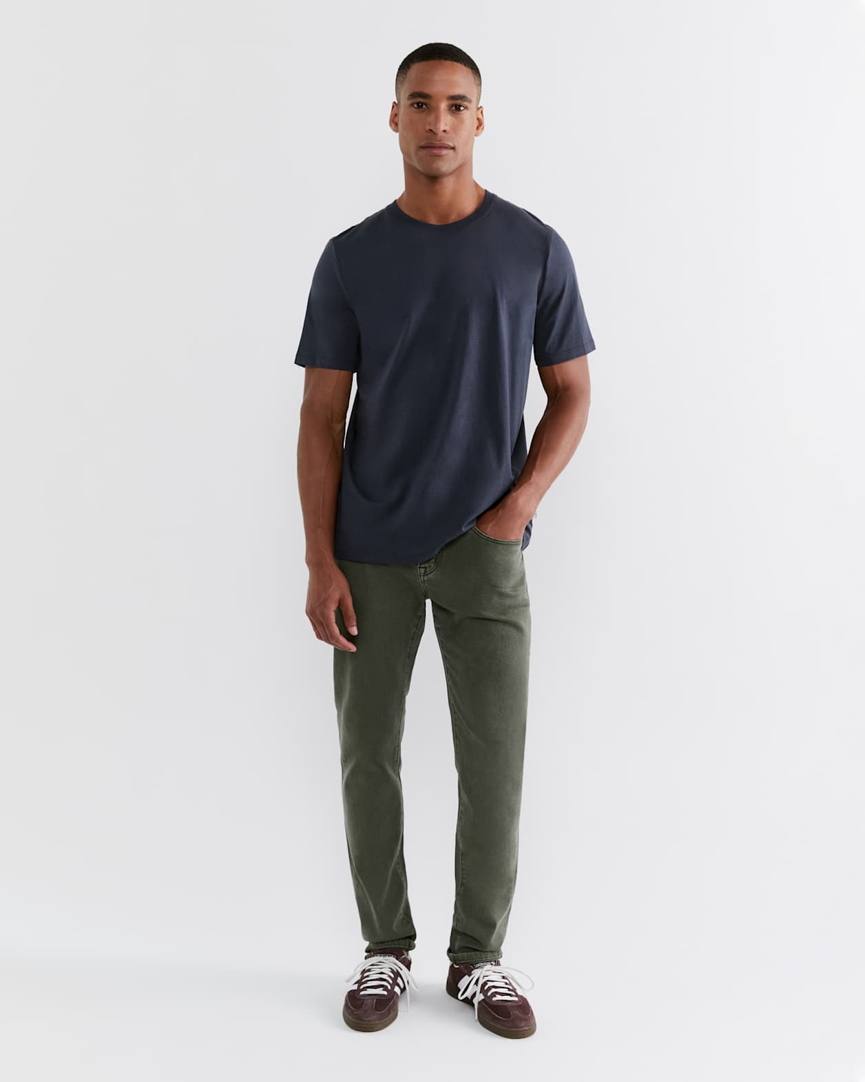 Stan Garment Dye Jean in KHAKI