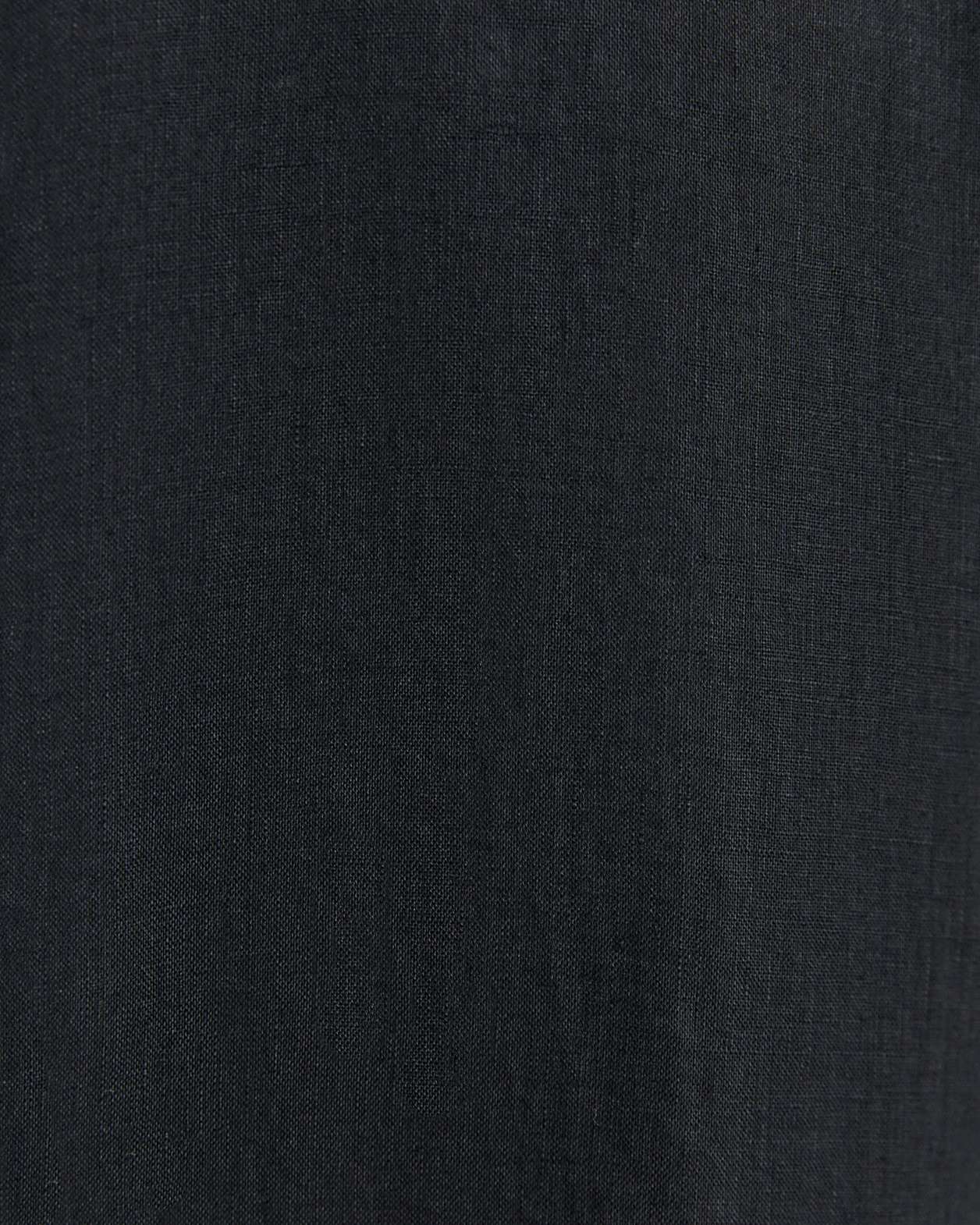 Hux Linen Shirt in WASHED BLACK