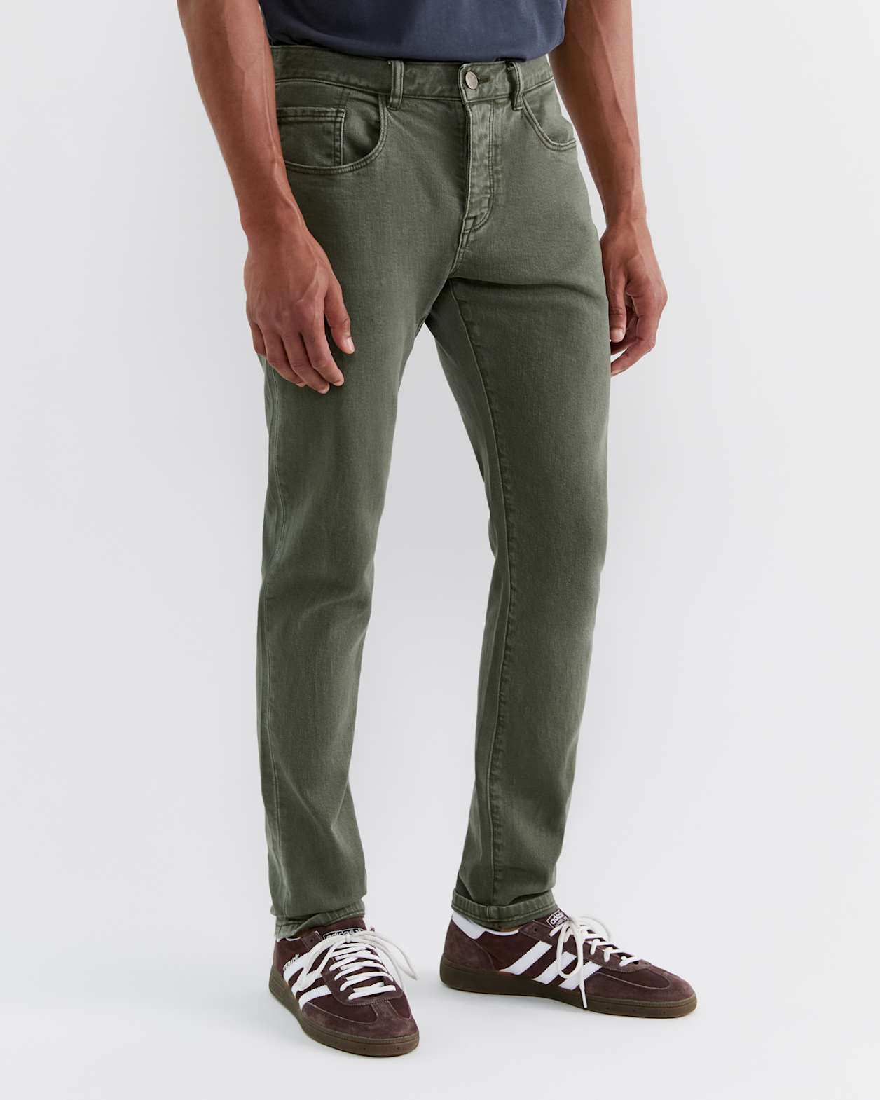 Stan Garment Dye Jean in KHAKI
