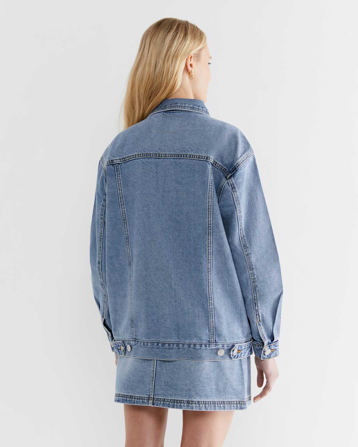 Annie Denim Jacket in VINTAGE WASH