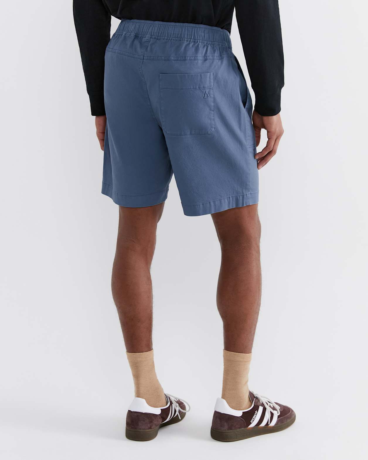 Max Cotton Stretch Short in BLUE