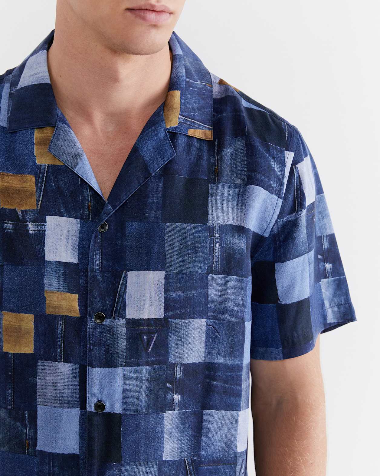 Nolan Tencel Twill Shirt in BLUE